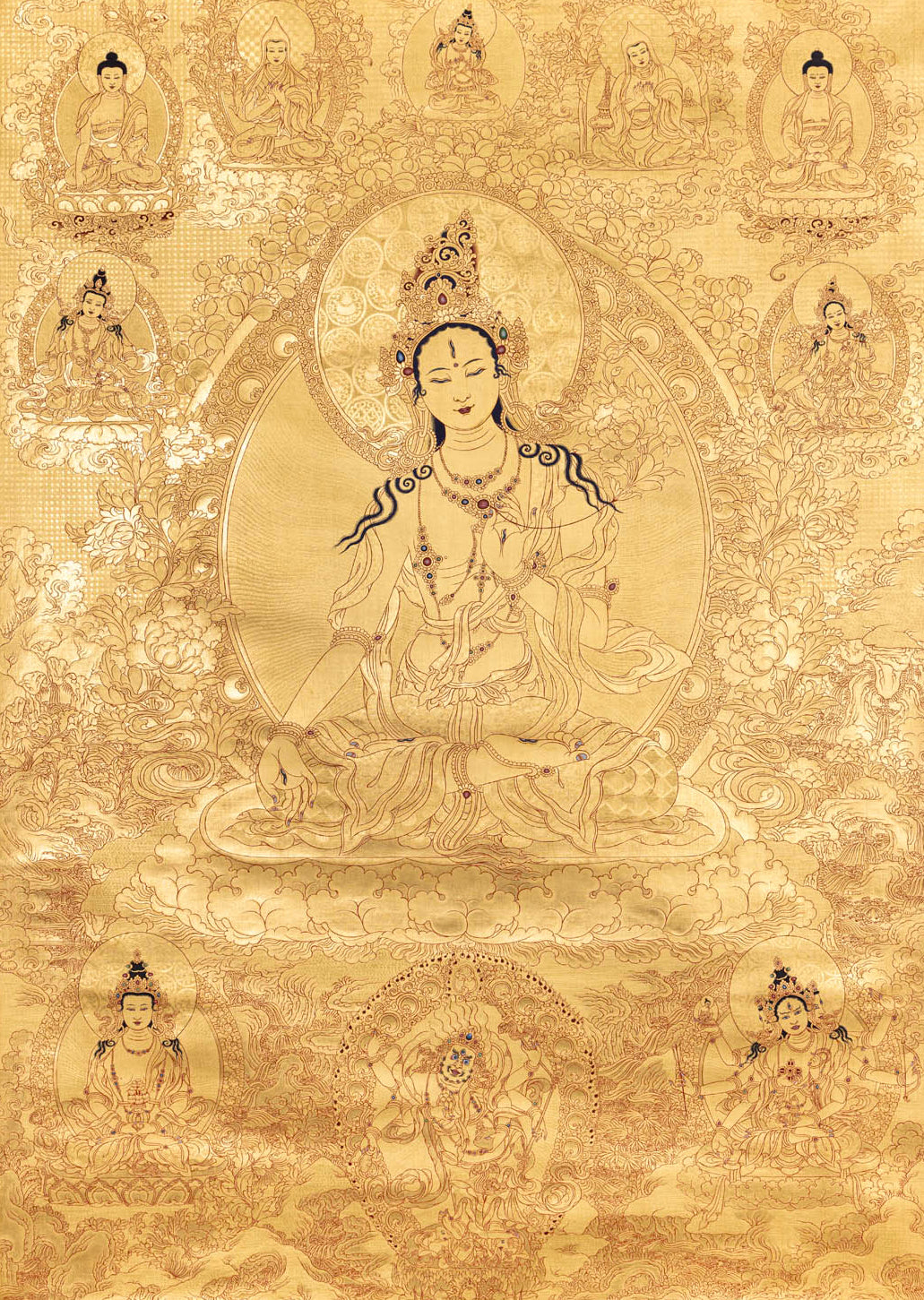 長壽三尊