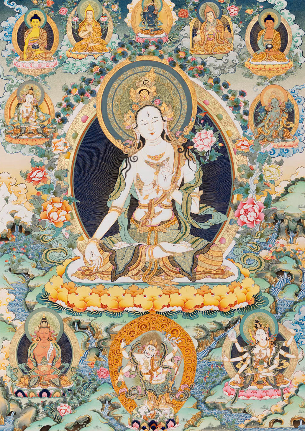 42. 長壽三尊