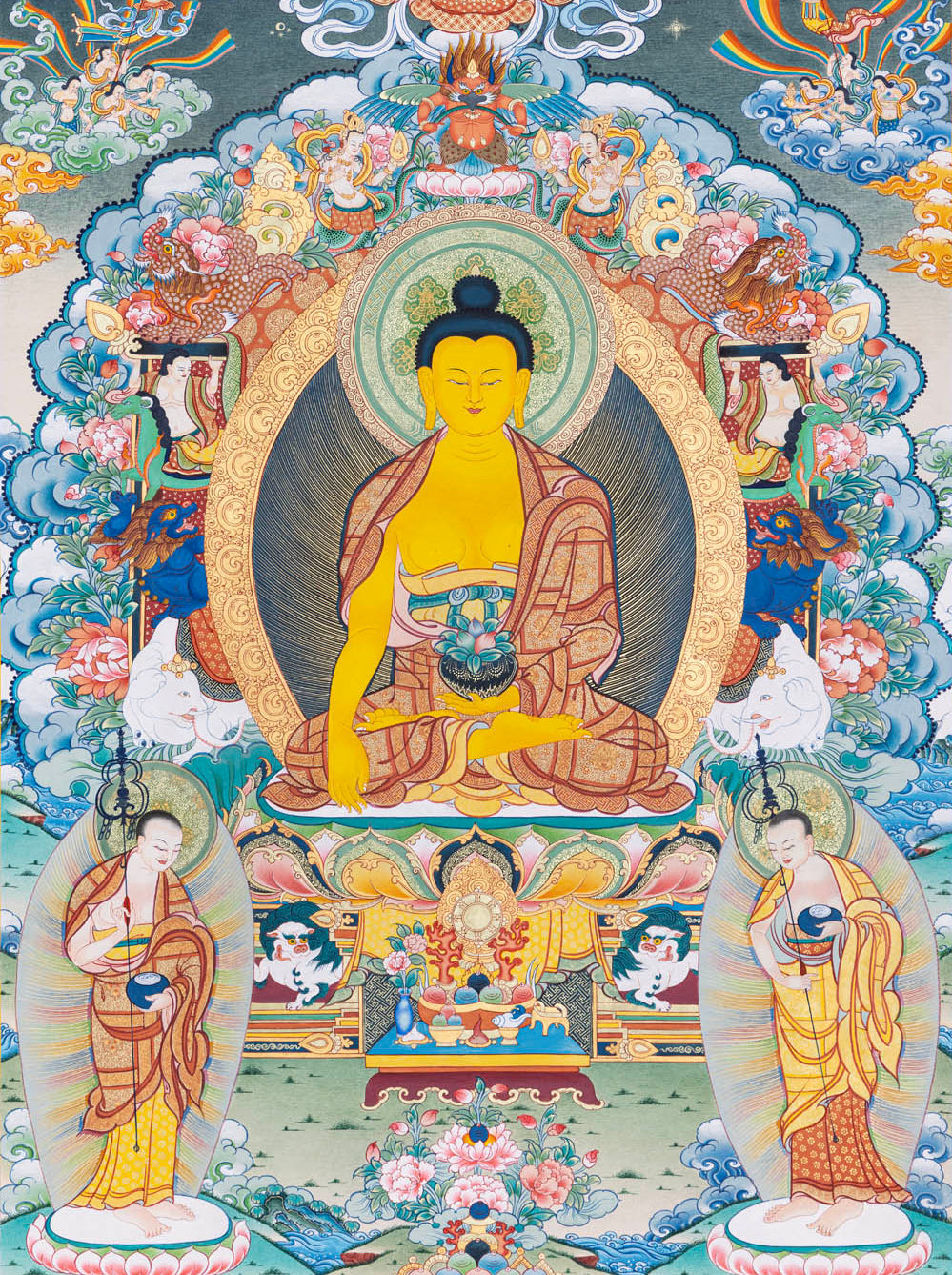 45. 釋迦牟尼三尊